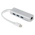 USB-C 3.1 hub s 3 x USB 3.0 i Ethernet RJ-45 LAN priključkom