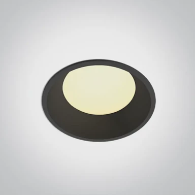 ONE LIGHT Ugradbena svjetiljka led/9w/cct/900lm/100°/230v ip65 120mm crna dm10109fd/b/v