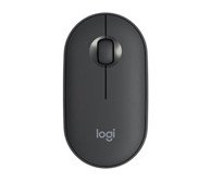 LOGITECH Miš M350 Pebble, bežični, crni