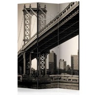 Sobna pregrada u 3 dijela Manhattan Bridge New York 135x172