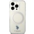 U.S. POLO ASSN. Futrola US Polo MagSafe za Apple iPhone 15 Pro Max, prozirna