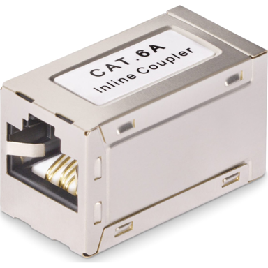 STARTECH RJ45 spojni adapter IN-CAT6A-COUPLER-S1, srebrni