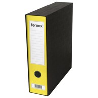 FORNAX Registrator A4 Prestige, široki, u kutiji, žuti