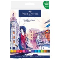 FABER-CASTELL Marker 164612 obostrani akvarel goldfaber 12 boja