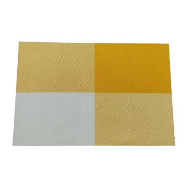 JAHU COLLECTIONS Žuti plastični podmetač 2 kom 30x45 cm Chess