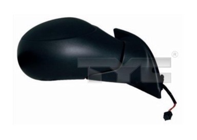 TYC Retrovizor Citroen C3 02-09, crni, lijevi, električni, 305-0016