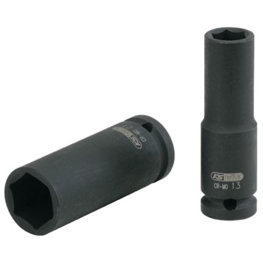 KS TOOLS Šesterokutni nasadni ključ, dugi, 19 mm, 1/2
