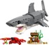 LEGO Konstrukcijski set Creator 3 in 1 Fierce Shark with a Treasure Chest 31381