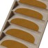 VITAUS Svjetlo smeđi set tepiha za stepenice 16 kom, 20x65 cm, Plain Color