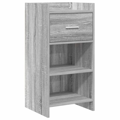 Komoda, 40 x 36 x 80 cm, konstruirano drvo, siva Sonoma