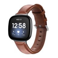 BStrap Leather Lux remen za Fitbit Versa 3, brown