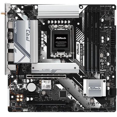 ASROCK Matična ploča B760M PRO RS/D4 WiFi, Intel B760, Wi-Fi, DDR4, Bluetooth, mATX, s. 1700