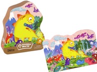 Puzzle Dinosauri Vulkan 48 elemenata