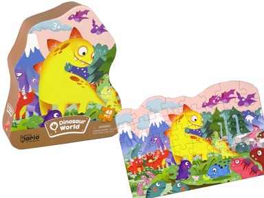 Puzzle Dinosauri Vulkan 48 elemenata