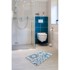 FOUTASTIC Plavi kupaonski tepih 60x40 cm Seramik