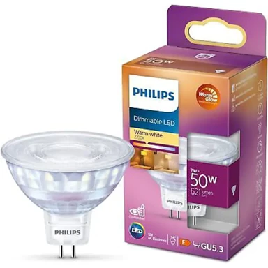 PHILIPS LED žarulja GU5.3, 50W, WW, 12V, 36°, 8718699774035