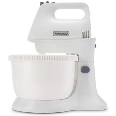 KENWOOD Ručni mikser s posudom Chefette Lite HMP32.A0WH, 450 W, 5 brzina