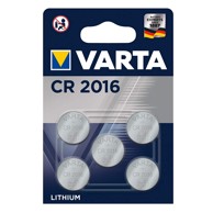 VARTA Litijska dugmasta baterija CR2016 5 kom