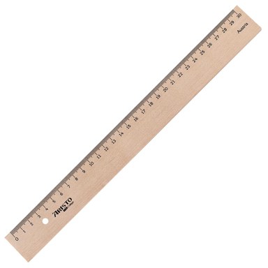 ARISTO GEOCollege drveno ravnalo, 30 cm