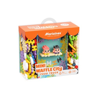 MARIOINEX Set Waffle kockica, kamion s hranom, 148 kom