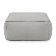 SLOWDOWN Svijetlo siva vreća za sjedenje od bouclé tkanine Mass 