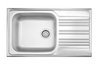 SINK SOLUTION Sudoper A Line 86x50 cm, XL, inox