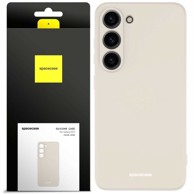 SPACECASE Silikonska maskica za Samsung Galaxy S23, boja kosti