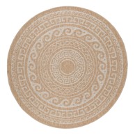 AYYILDIZ CARPETS Okrugli vanjski tepih Comilla ø 120 cm, bež