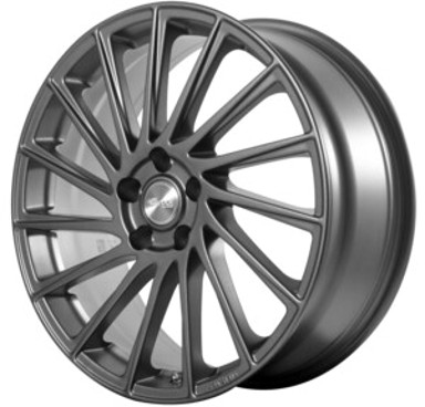 BROCK Aluminijski naplatak B39 7x17 5/108 ET45 mat, himalajsko siva