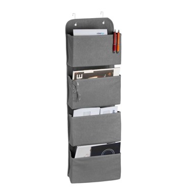 NORTHIX Viseći organizator s 4 pretinca, netkana tkanina