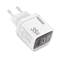 NENO Punjač NC1, GaN3, brzi, prijenosni, 2×USB (USB-C + USB-A)