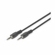 DIGITUS AUDIO kabel 3,5M - 3,5M 1,5 m, siva