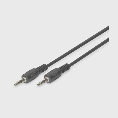 DIGITUS AUDIO kabel 3,5M - 3,5M 1,5 m, siva