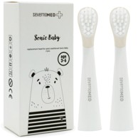 SEVERNO Glava za četkicu Sonic Baby, 2 komada, bijela 