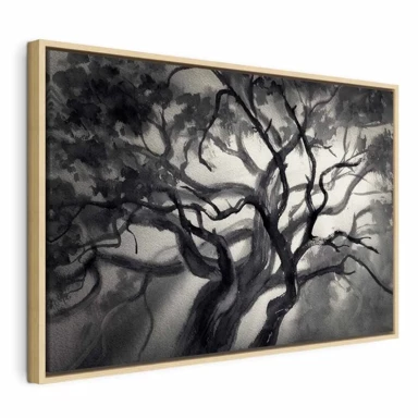 Slika Lighted Branches, jednodijelna, široka, 90x60 cm