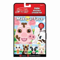 Putni set za farmu s naljepnicama