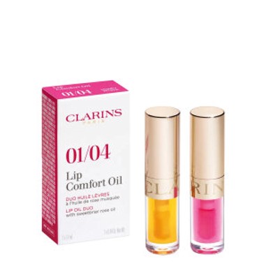 CLARINS Lip Comfort Oil Duo, poklon set njege za usne