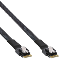 INLINE SAS kabel 27642A, 0,5 m, 24 Gbit/s, crni