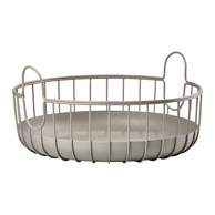 ZONE Metalna košara od žice ø 38x18 cm Inu