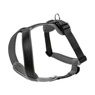 HUNTER Oprsnica za pse Neopren M 58-72 cm najlon crna/ siva