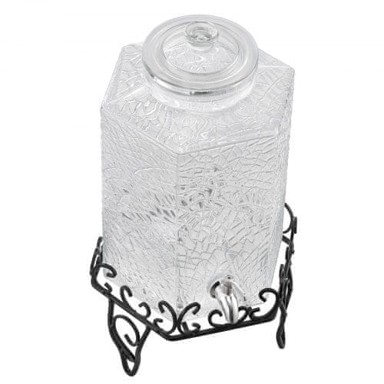 VEVOR Dispenzer za piće, 10 L, 400 x 210 x 210 mm, prozirni