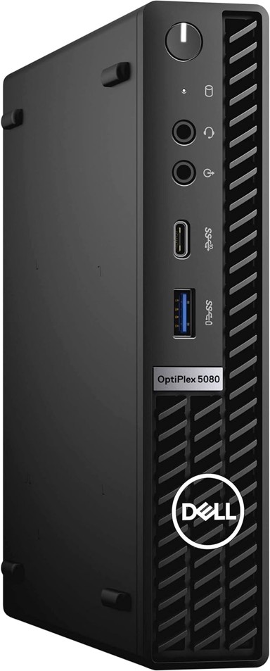 DELL Mini PC Optiplex 5080 Micro / Intel Core i5-10500T, 12 GB RAM, 256 GB SSD, bez operativnog sustava, crna
