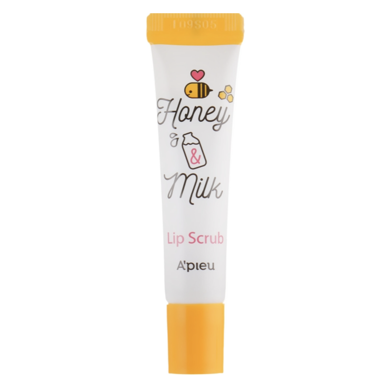 A'PIEU Piling za usne Honey & Milk Lip Scrub 8 ml