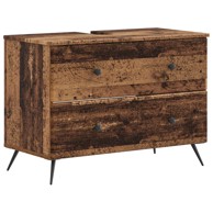 Kupaonski ormarić za sudoper Breda 82 x 41 x 59 cm, staro drvo