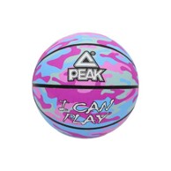 PEAK Košarkaška lopta Camo Ball, plava i svijetlo roza