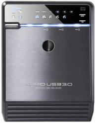 FANTEC Oprema za tvrdi disk QB-35 US 3 R crna 4Bay Box Raid