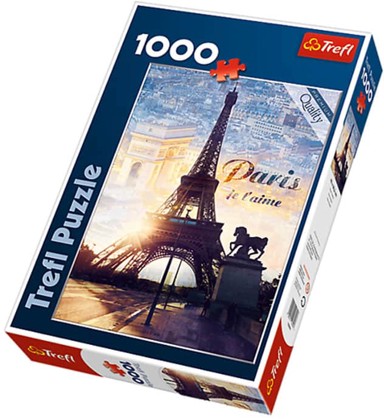 TREFL Puzzle Pariz u zoru, 1000 dijelova, 48x68 cm