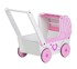 ECOTOYS Drvena kolica za lutke za djecu
