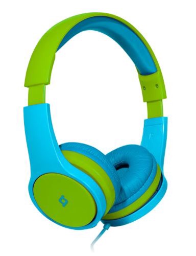 TTEC Slušalice Bubbles Kids, žičane, plavo-zelene