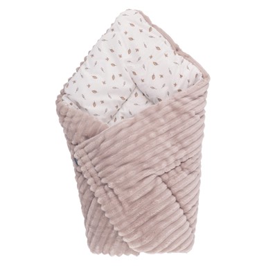 BUBABA BY FREEON dekica i jastuk Listići, 65x65 cm, bež